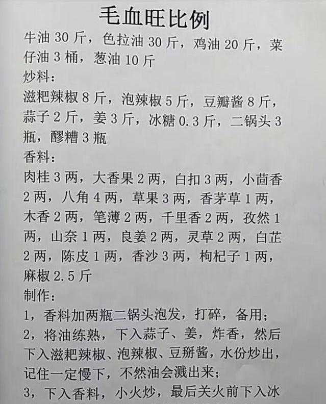 良心推荐的厨师烹饪配方，希望对你们能够起到一定的帮助！