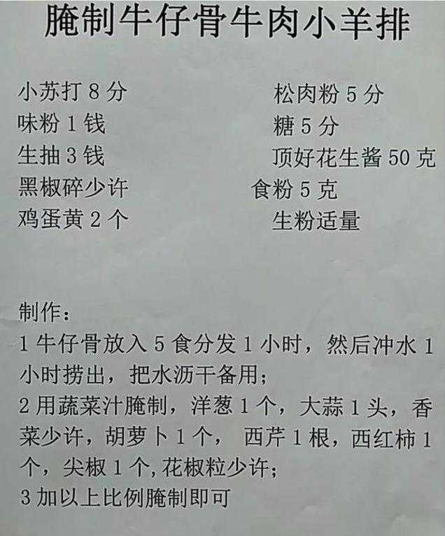 良心推荐的厨师烹饪配方，希望对你们能够起到一定的帮助！