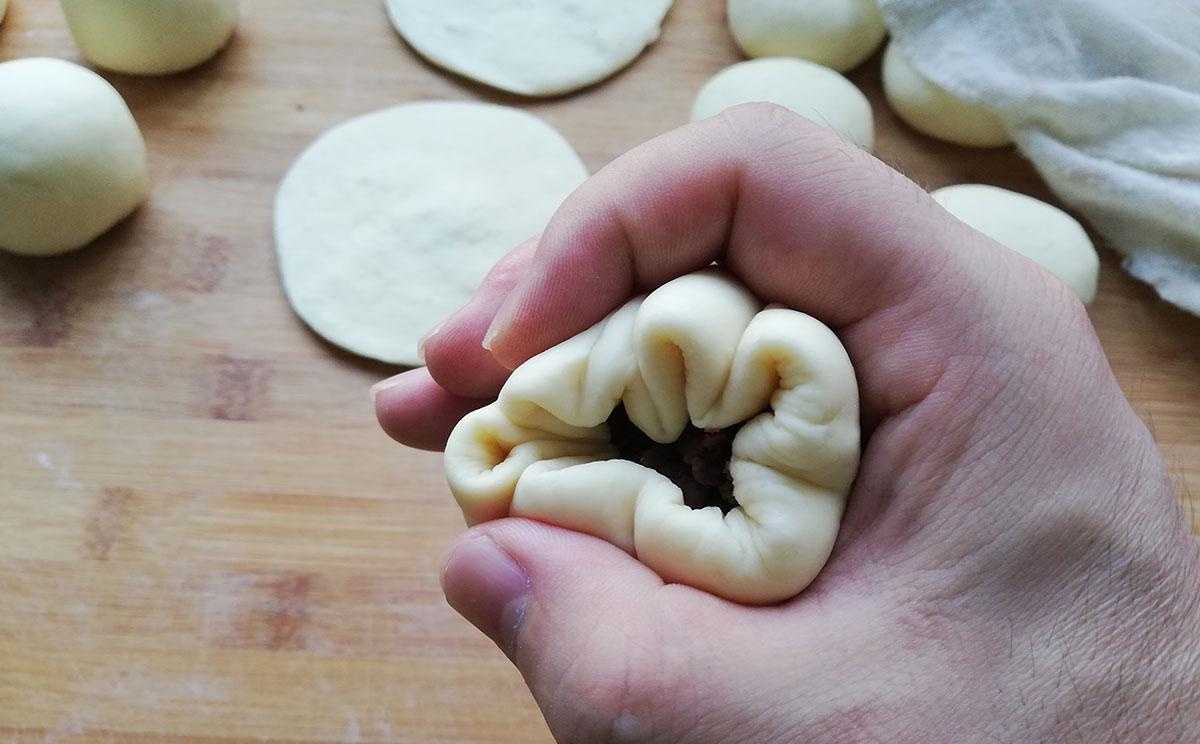 快手上卖的红豆烤饼_烤箱烤饼_红豆烤饼