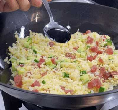 酱油炒饭怎么做_炒饭_炒饭的做法大全